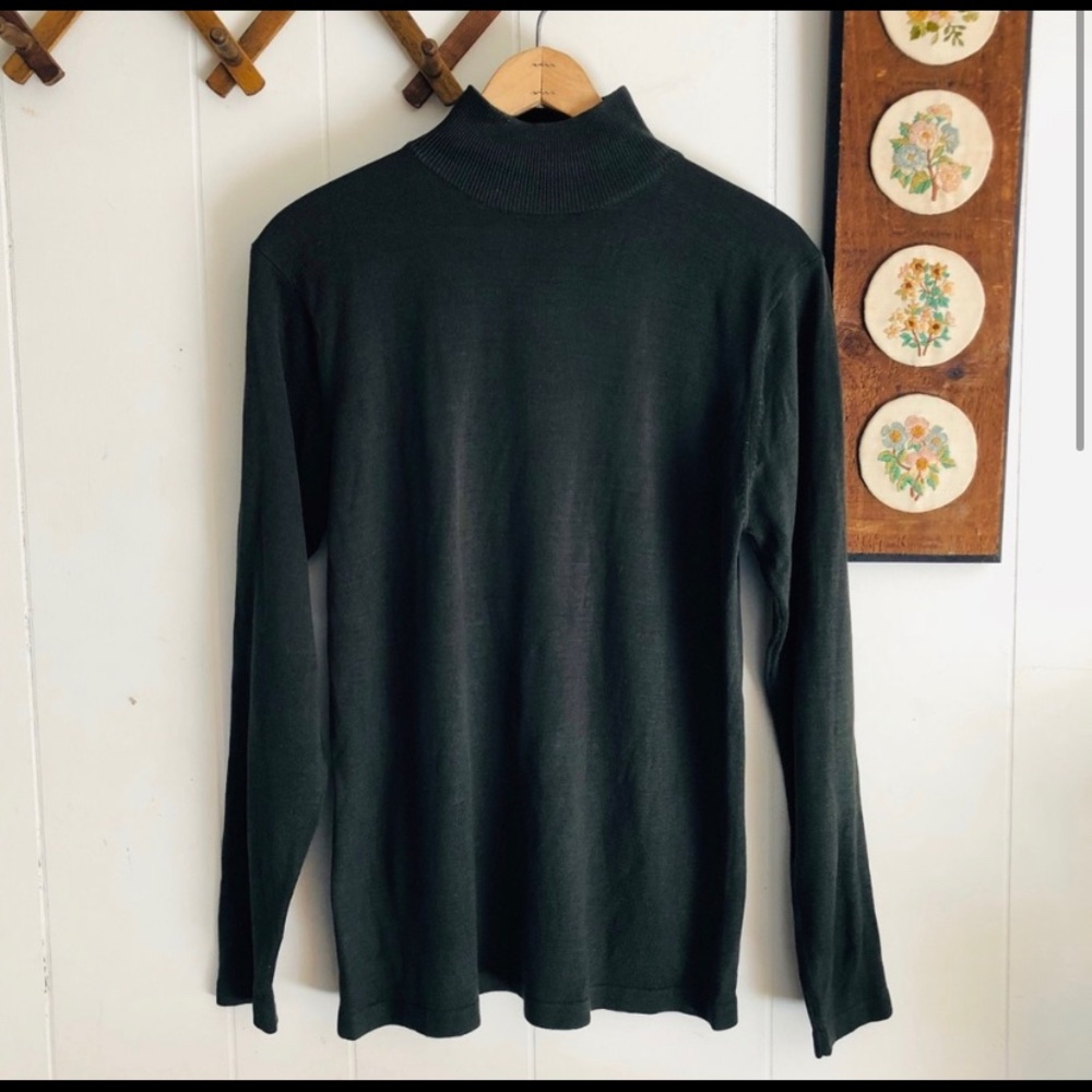 Minimalist Silk Turtleneck